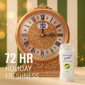 Secret Aluminum Free Deodorant packaging side view