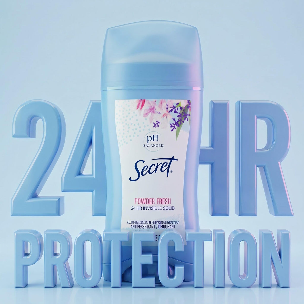 Secret Anti-Perspirant Deodorant Twin Pack 240g packaging
