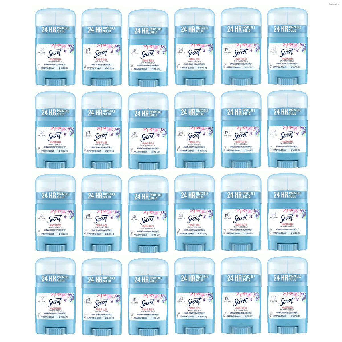 Secret Antiperspirant and Deodorant for Women, Powder Fresh scent front view