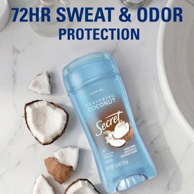 Secret Antiperspirant Deodorant for Women 72HR back view