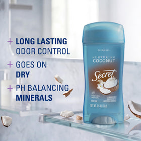 Secret Antiperspirant Deodorant for Women 72HR packaging