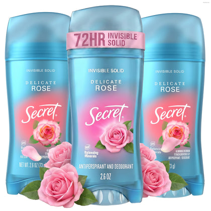 Secret Antiperspirant Deodorant for Women 72HR protection front view