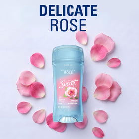 Secret Antiperspirant Deodorant for Women with clear gel texture