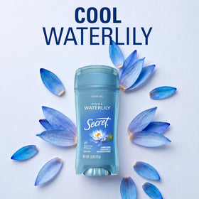 Secret Antiperspirant Deodorant for Women with fresh waterlily scent