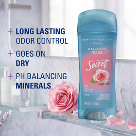 Secret Antiperspirant Deodorant ingredients list and scent description