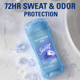 Secret Antiperspirant Deodorant Mountain Air scent packaging