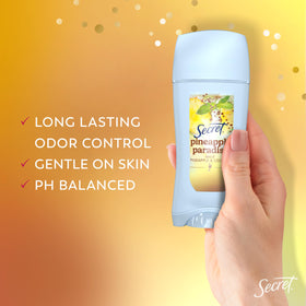 Secret Antiperspirant Deodorant Pineapple Paradise back view