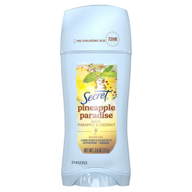 Secret Antiperspirant Deodorant Pineapple Paradise front view