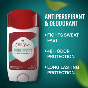 Secret Antiperspirant Deodorant Pure Sport scent packaging
