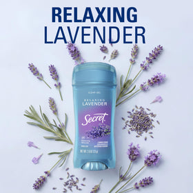 Secret Antiperspirant Deodorant relaxing lavender scent