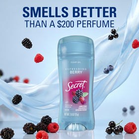 Secret Antiperspirant Deodorant with refreshing berry scent