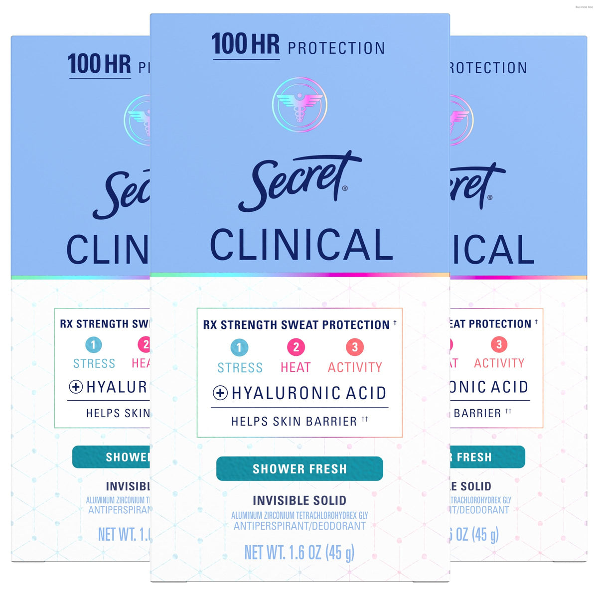 Secret Clinical Strength Antiperspirant Deodorant 100HR front view