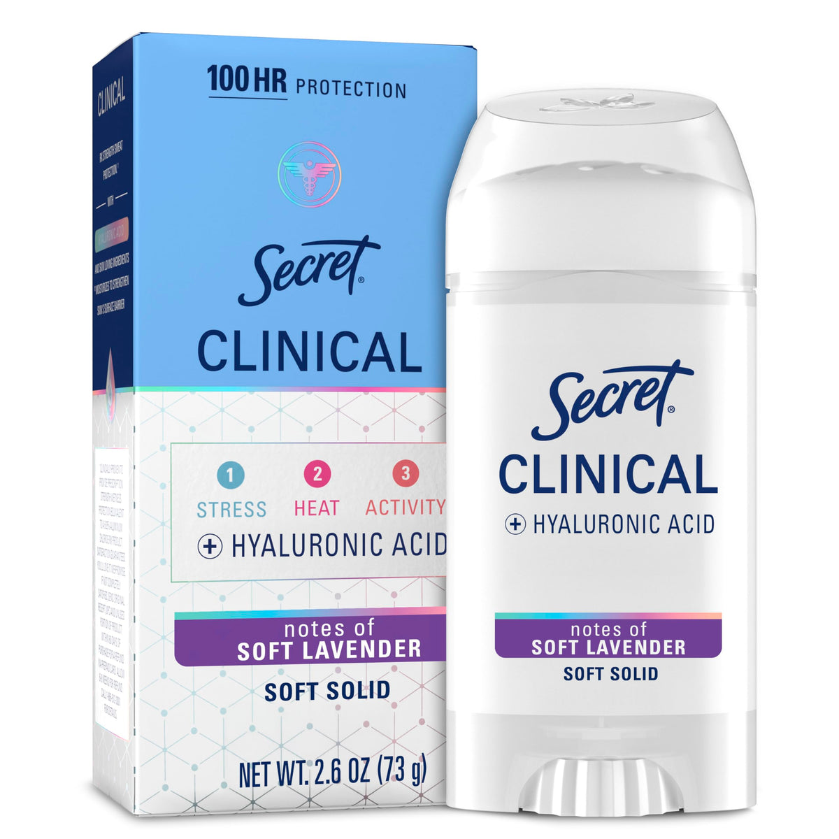 Secret Clinical Strength Antiperspirant Deodorant 100HR front view