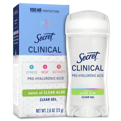 Secret Clinical Strength Antiperspirant Deodorant 2.6 oz front view