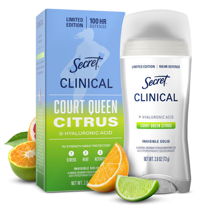 Secret Clinical Strength Antiperspirant Deodorant A'Ja Wilson Edition front view