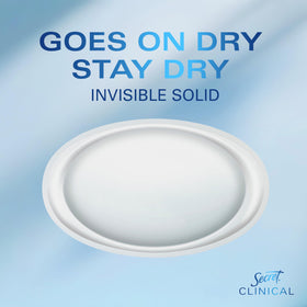 Secret Clinical Strength Antiperspirant Deodorant displayed on a countertop