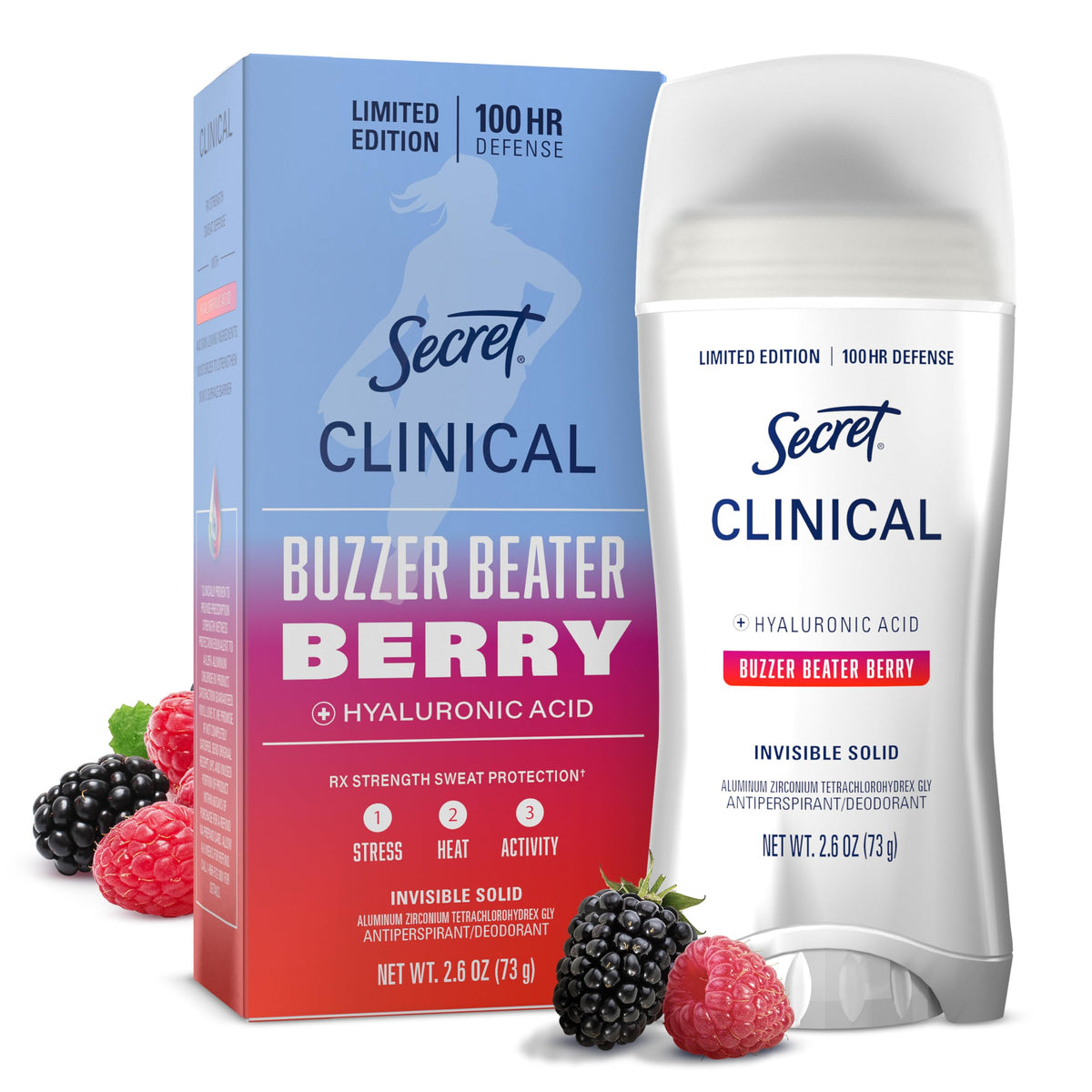 Secret Clinical Strength Antiperspirant Deodorant front view