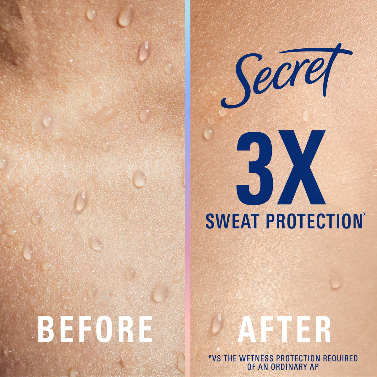 Secret Clinical Strength Antiperspirant Deodorant with clean berry scent label