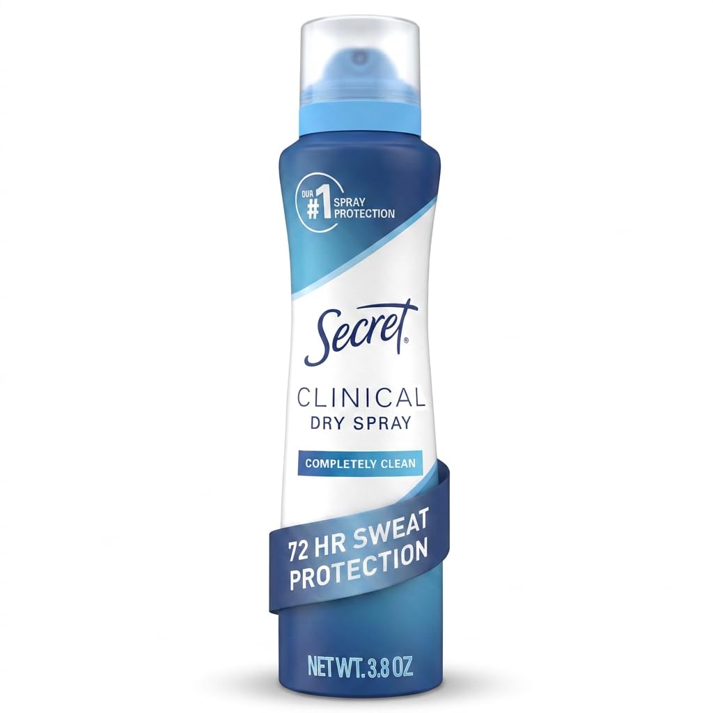 Secret Clinical Strength Dry Spray Antiperspirant front view