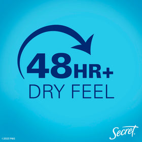 Secret Dry Spray Deodorant Cherry Blossom on a bathroom counter