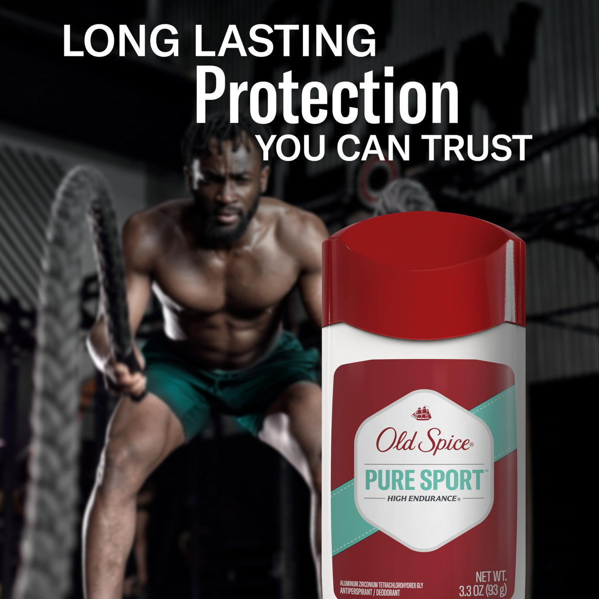 Secret High Endurance Deodorant back view