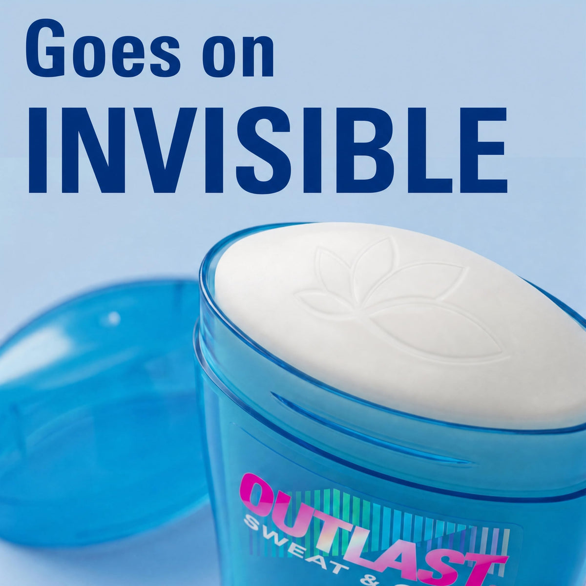 Secret Outlast Antiperspirant Deodorant showing ingredients list