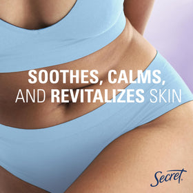 Secret Whole Body Cooling Deodorant Mist on a bathroom counter