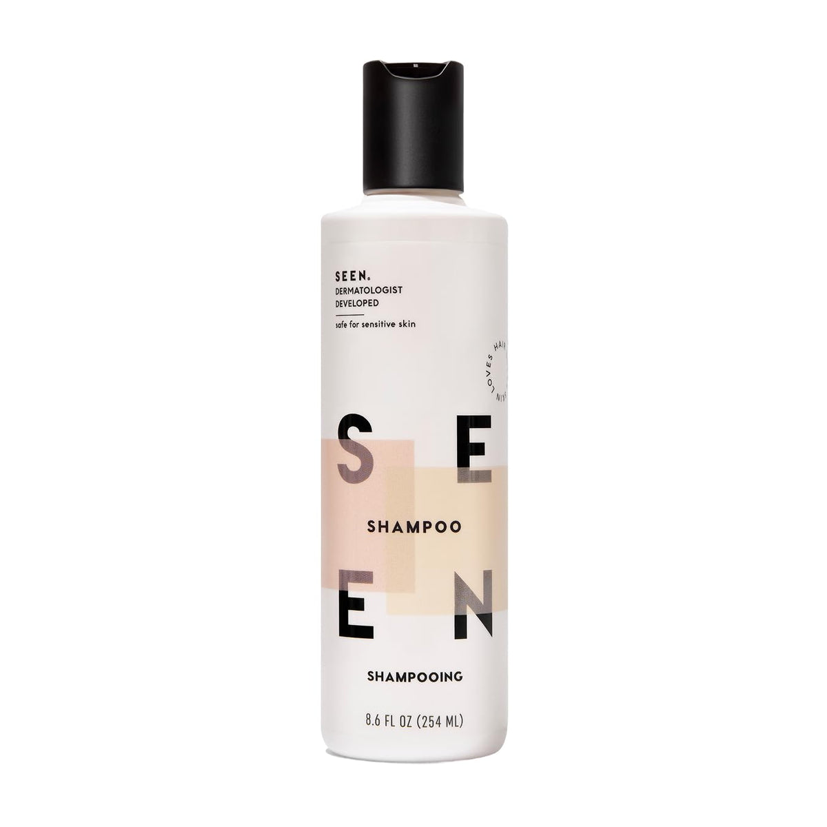 SEEN Shampoo 290g front view with sleek packaging