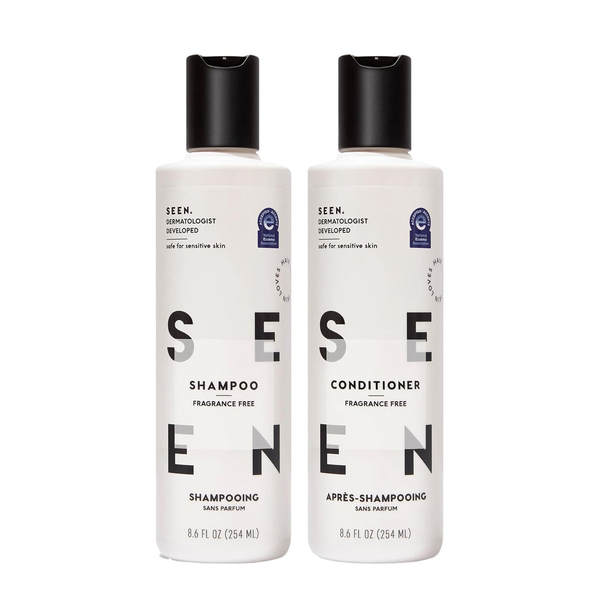 SEEN Shampoo & Conditioner Bundle front view
