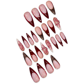 SEENEEY Long Press on Nails in a stylish arrangement