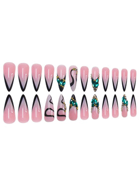 SEENEEY Stiletto Fake Nails in various sizes