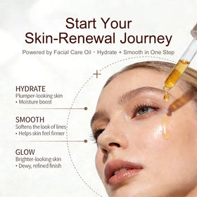 SEFVAKO Lymphatic Contour Face Brush and jade gua sha on a marble surface
