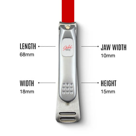 Seki EDGE Nail Clippers on a wooden surface