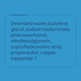 SenAllis Cosmetics Copper Peptides Serum ingredients list