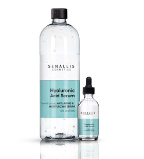 SenAllis Cosmetics Hyaluronic Acid Serum 16 fl oz front view