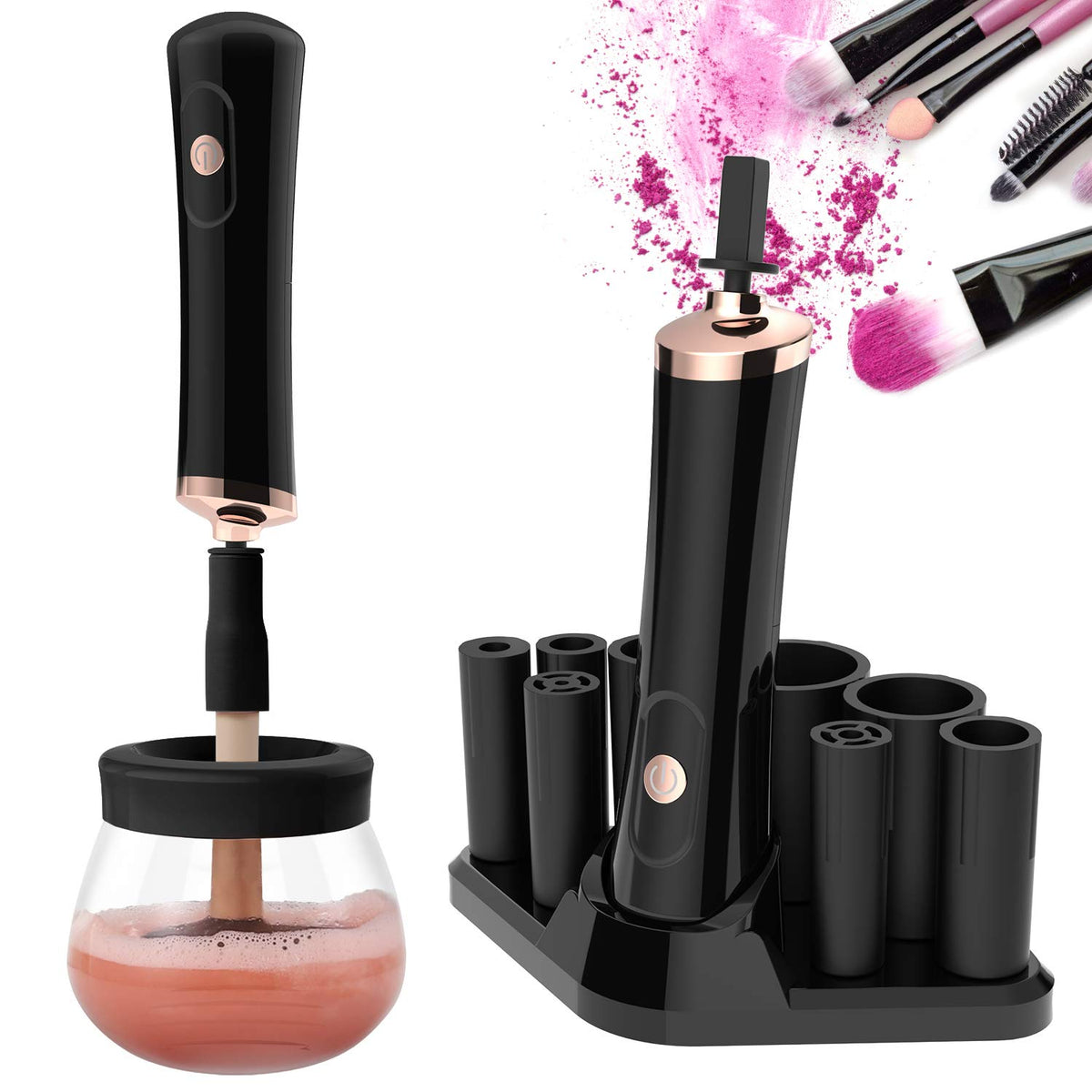 Senbowe Makeup Brush Cleaner and Dryer Machine front view