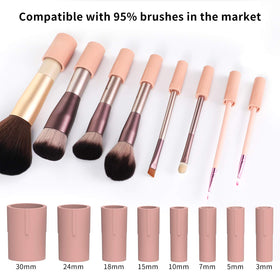 senbowe Makeup Brush Cleaner bowl with soap and water