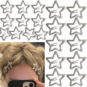 Seneeel Star Hair Clips grouped together
