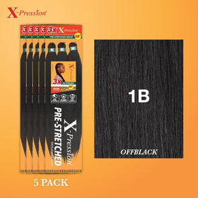 Sensationnel Braids XPRESSION 3X Braid packaging