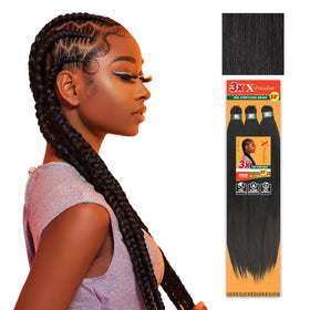 Sensationnel Braids XPRESSION 3X Pre-Stretched Braid 58 inches front view
