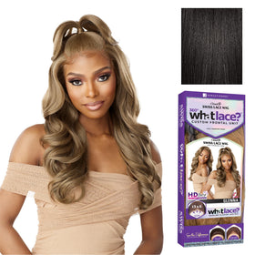 Sensationnel What Lace 13x6 Wig-Glenna front view in Off Black