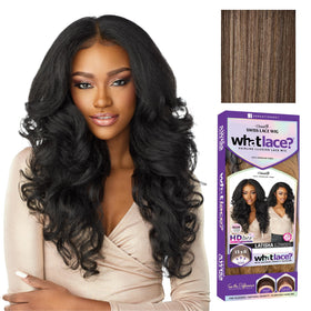 Sensationnel What Lace 13x6 Wig-Latisha Flamboyage Mocha front view