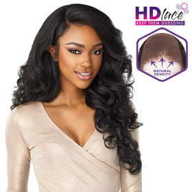 Sensationnel What Lace 13x6 Wig-Latisha Flamboyage Sand back view