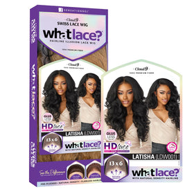 Sensationnel What Lace 13x6 Wig-Latisha T1B/30 adjustable straps