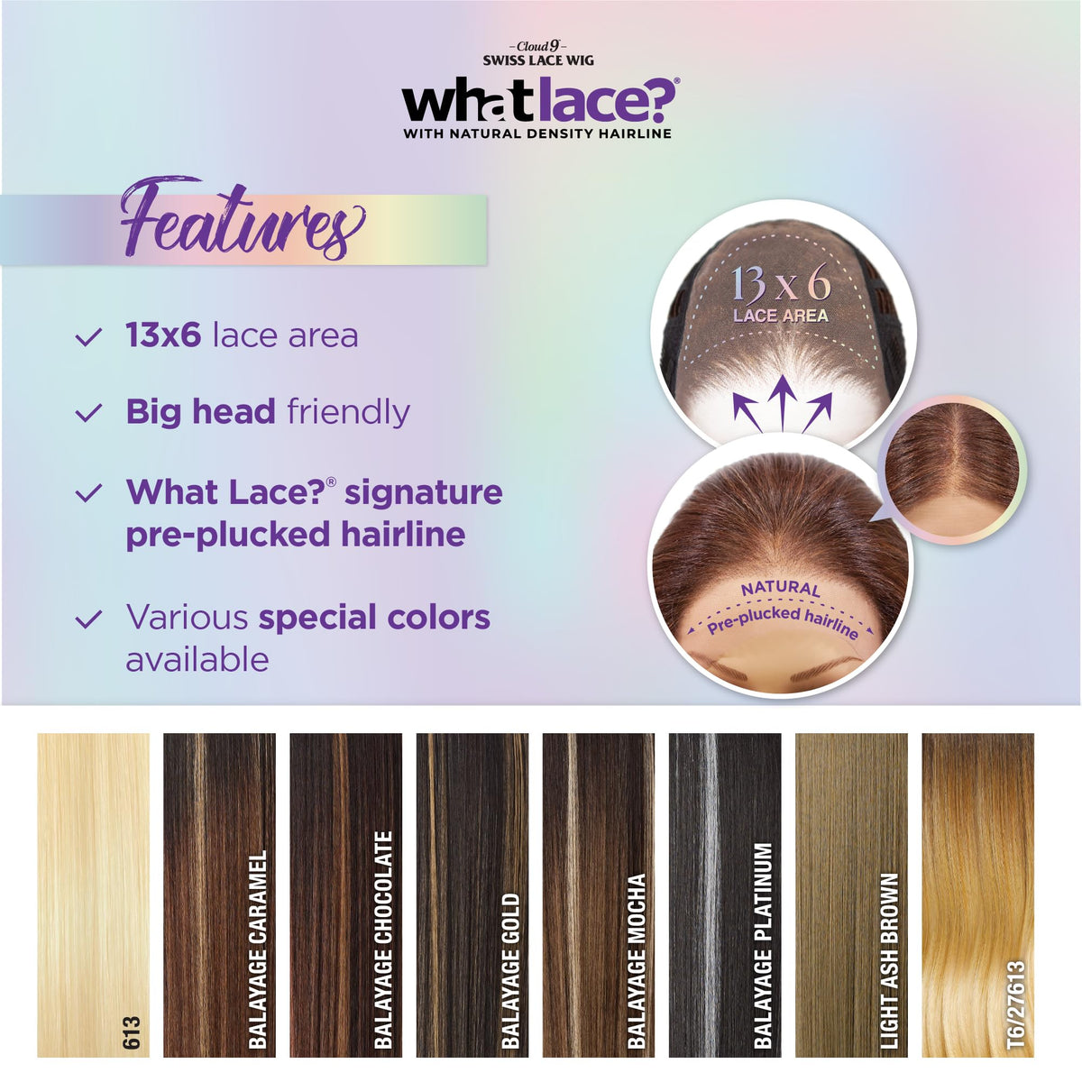 Sensationnel What Lace Wig-Glenna Balayage Caramel with accessories