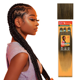 Sensationnel X-Pression 58in braids SM1B/27 front view