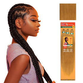 Sensationnel X-Pression 58in Honey Blonde braids front view