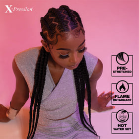 Sensationnel X-Pression Braids 3X 58" different colors