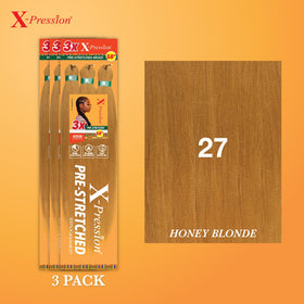 Sensationnel X-Pression Braids 3X 58in 27 Honeyblonde packaging