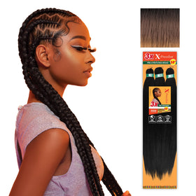 Sensationnel X-Pression Braids 3X 58in front view
